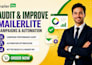 audit and improve your mailerlite campaigns and automation
